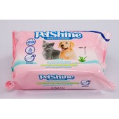 PETSHINE SALVIETTINE IGIENICHE MUSCHIO BIANCO  40 PEZZI 